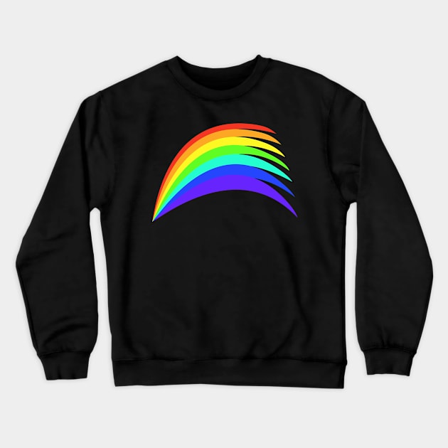 Gay Flag Crewneck Sweatshirt by Pop Cult Store